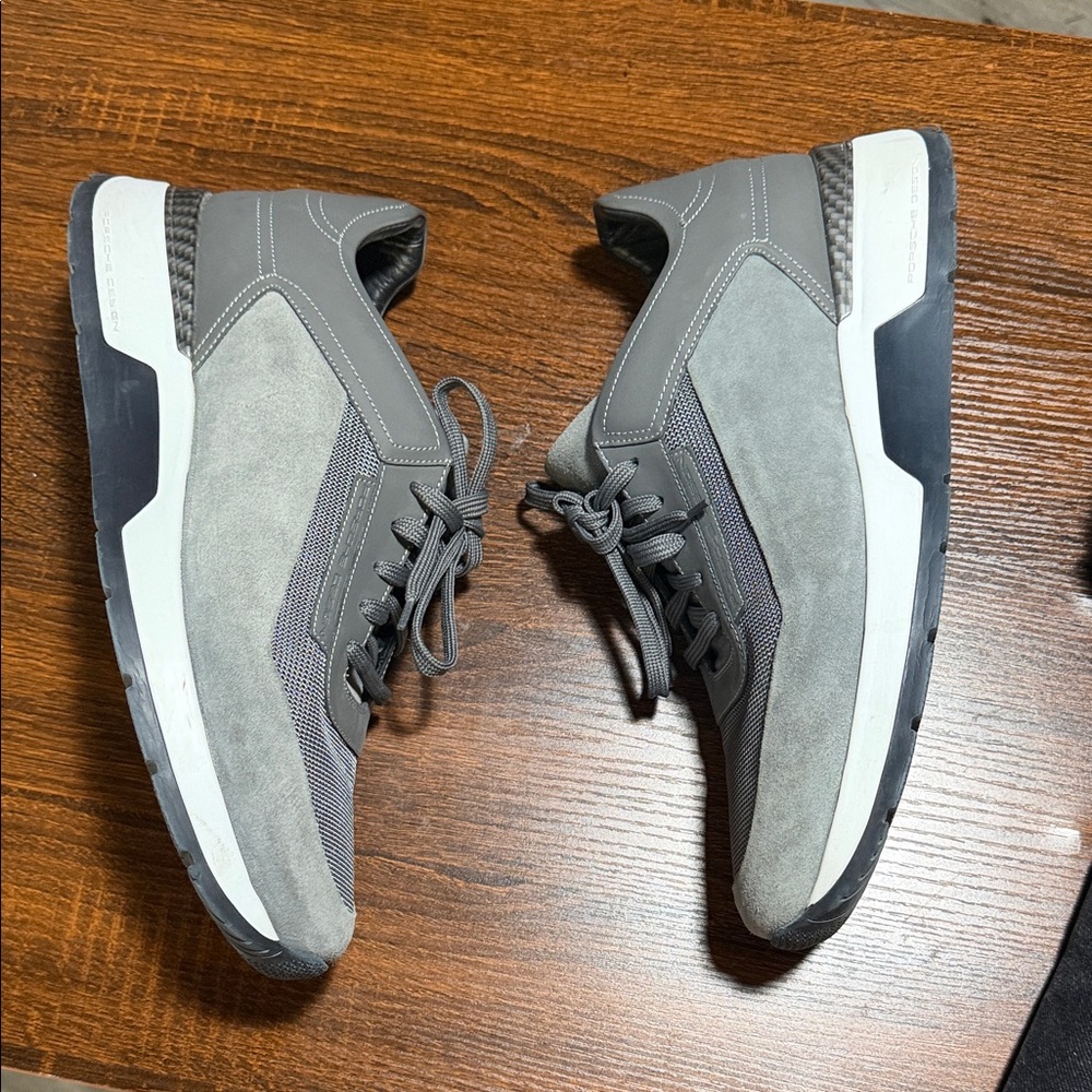 Porsche Design Gray and White Men's Sneakers